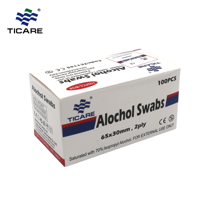 ISO CE Wound Care Medical Gauze Alcohol Swab