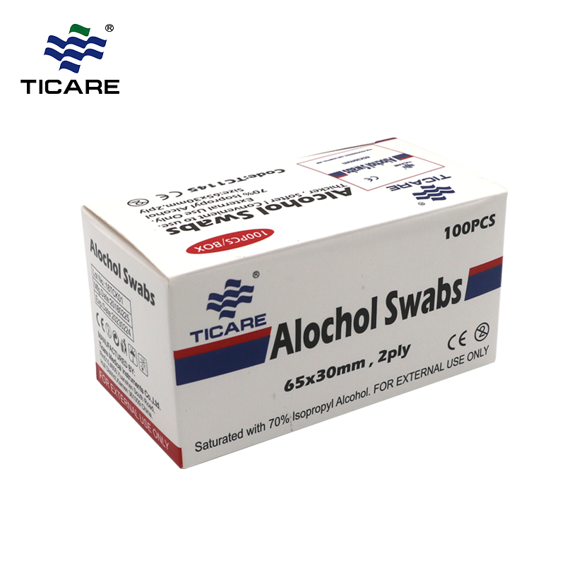 ISO CE Wound Care Medical Gauze Alcohol Swab